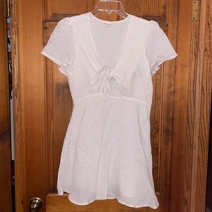 Cotton Candy La: White tie dress